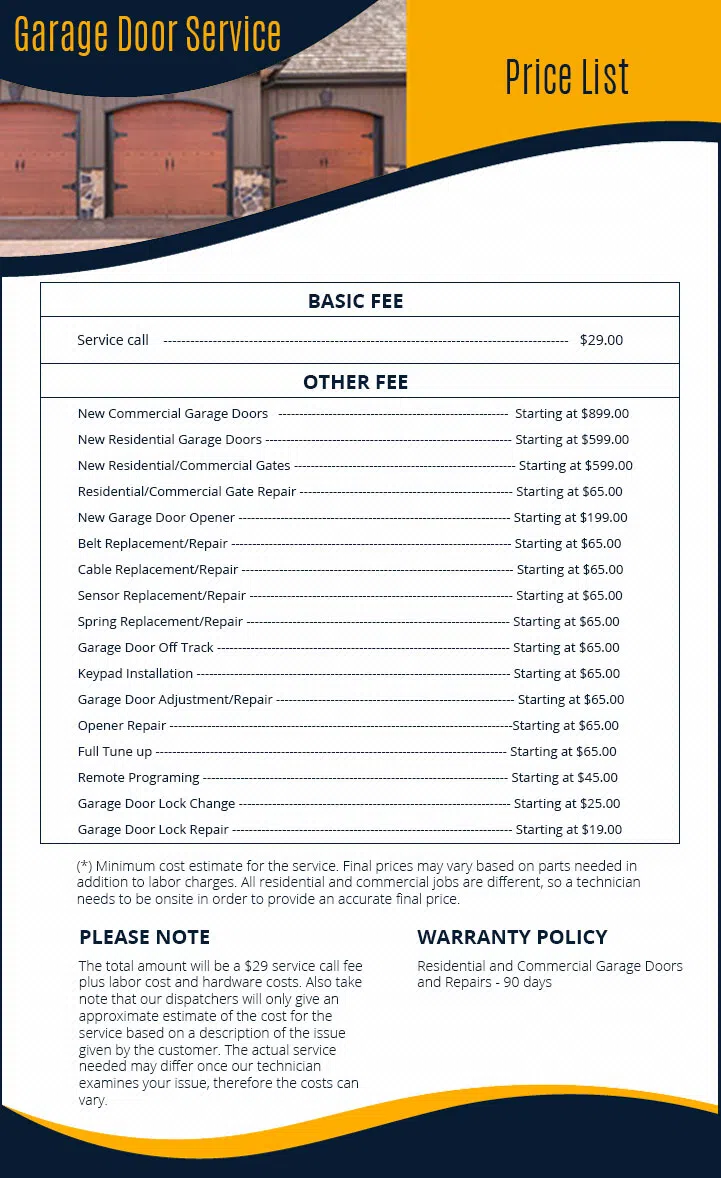 Global Garage Door Service Germantown, WI 262-269-1129